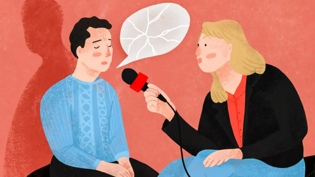 Chloé Lelievre pour La revue des médias